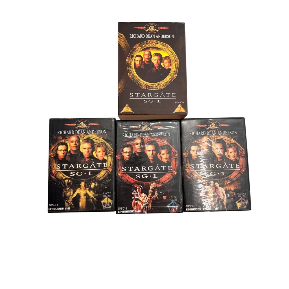 Stargate SG-1 Season 2 DVD Box Set Good Condition